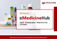 Best Homeopathy Medicine for Anxiety