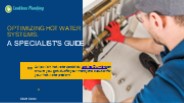 Ipswich Hot Water Specialist