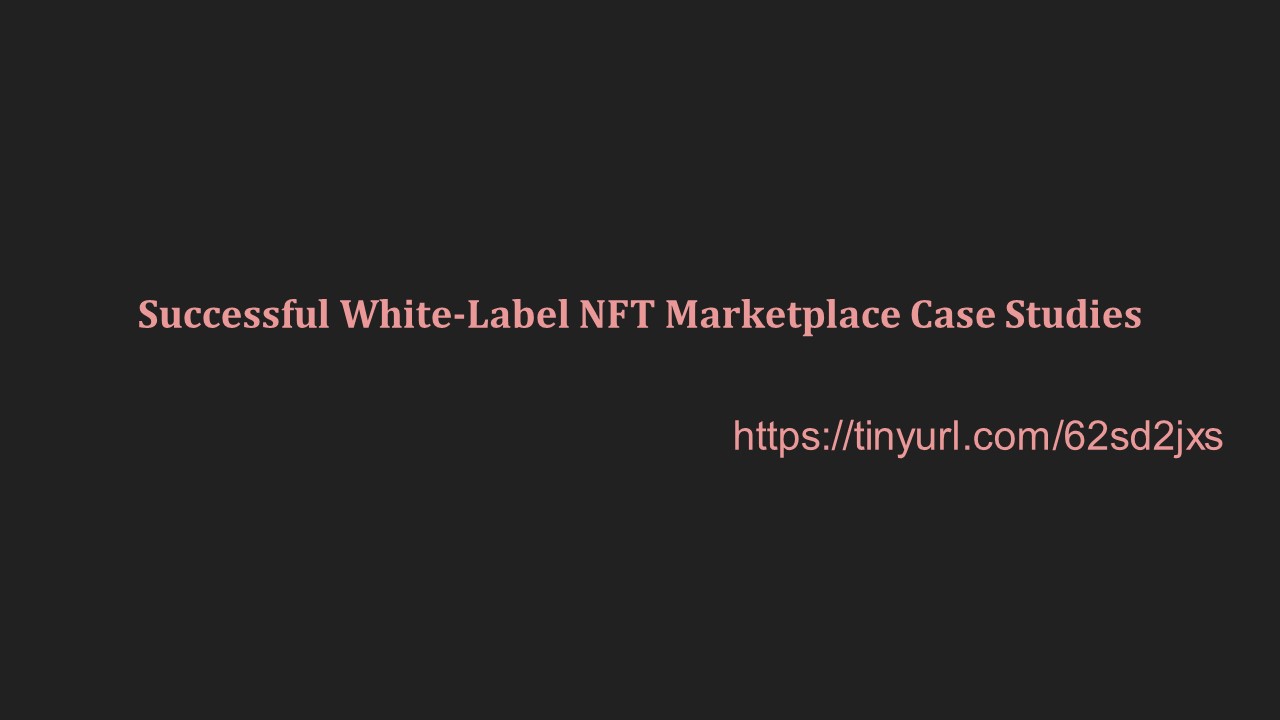 Successful White-Label NFT Marketplace Case Studies