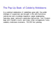 [PDF⚡READ❤] The Pop-Up Book of Celebrity Meltdowns