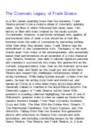 ⚡Read✔[PDF] The Cinematic Legacy of Frank Sinatra