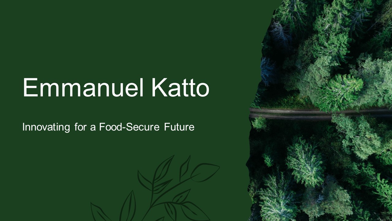 How Emmanuel Katto Uganda is Handling Food Problems in Africa?