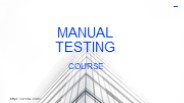 Manual Testing Course in Hyderabad