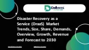 Disaster Recovery as a Service (DraaS) Market