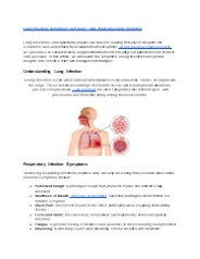 Lung Infection: Symptoms and Relief | KBK Hospitals