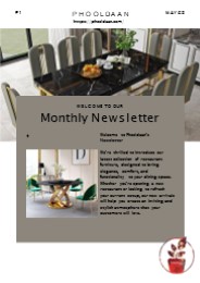 Elevate Your Space with Phooldaan's Modern Furniture Collection