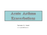 Acute Asthma Exacerbations
