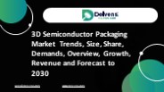 3D Semiconductor Packaging Market