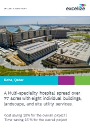 Case Study Sidra Hospital, Landscape and site utilities