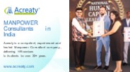 Manpower Consultants in India
