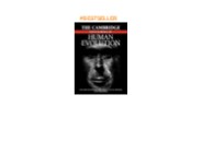 Download⚡️ The Cambridge Encyclopedia of Human Evolution (Cambridge Reference Book)