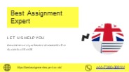 Find The Best Assignment Expert In UK