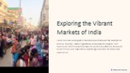 Exploring the Vibrant Markets of India