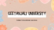 Geetanjali University Udaipur