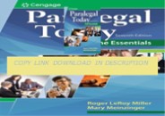 READ (❤PDF❤) Paralegal Today: The Essentials     7th Edition