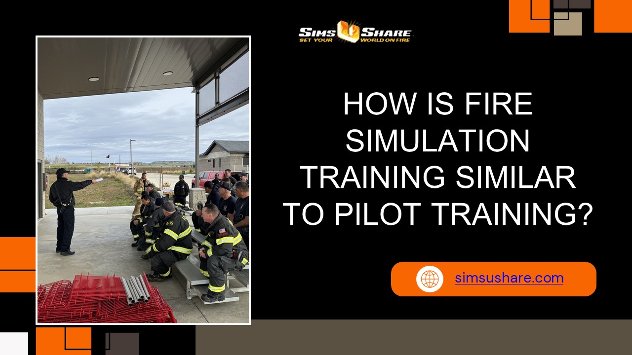 HOW IS FIRE SIMULATION TRAINING SIMILAR TO PILOT TRAINING?