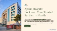 Best Medical Service in Lucknow | Apollo Hospital