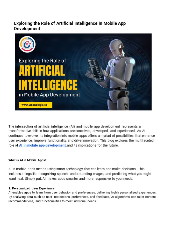 Artificial Intelligence Development in Edmonton