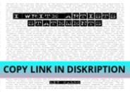 PDF Read Online I Write Artist Statements