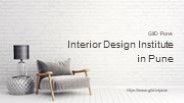 Interior Design Institute in Pune