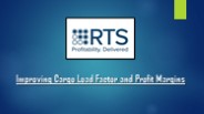 Improving Cargo Load Factor and Profit Margins