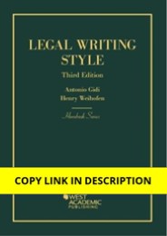 PDF Legal Writing Style (Hornbooks) 3rd Edition