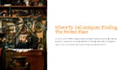 Where To Sell Rare Antiques For Maximum Profit?