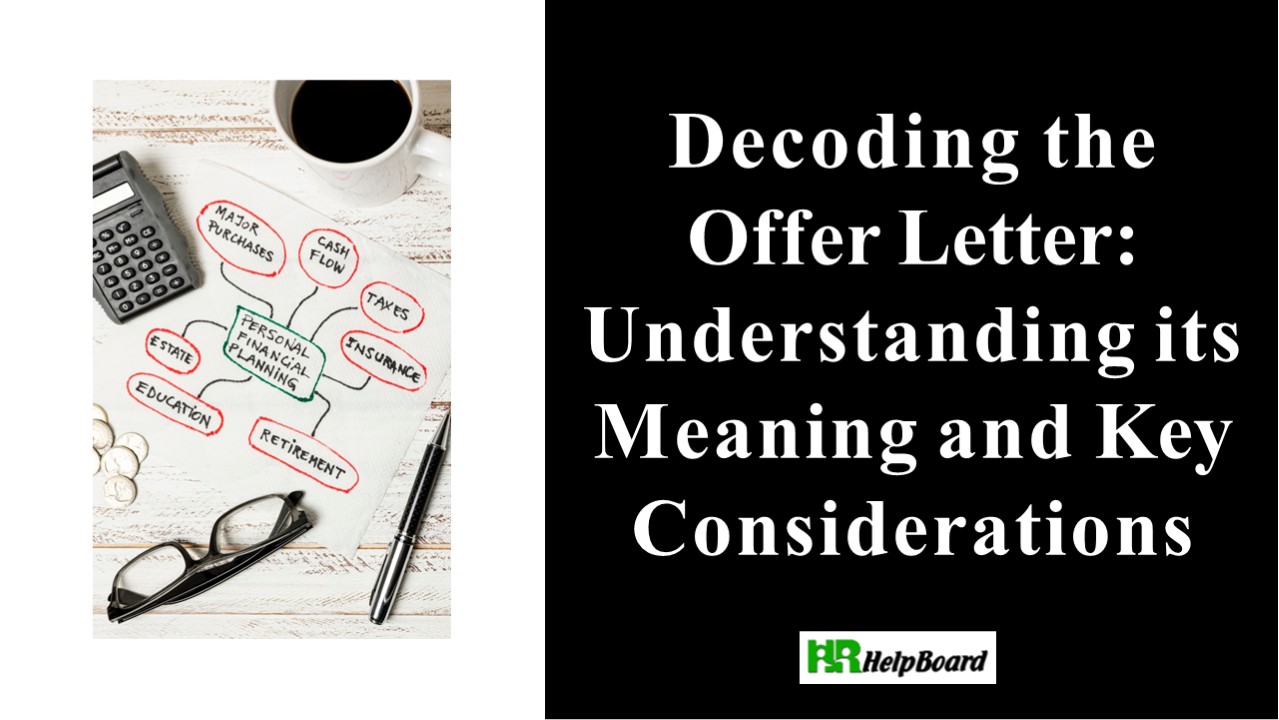 Job Offer Letter Sample