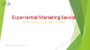 Experiential Marketing Service Market