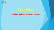 Balsa Wood Market