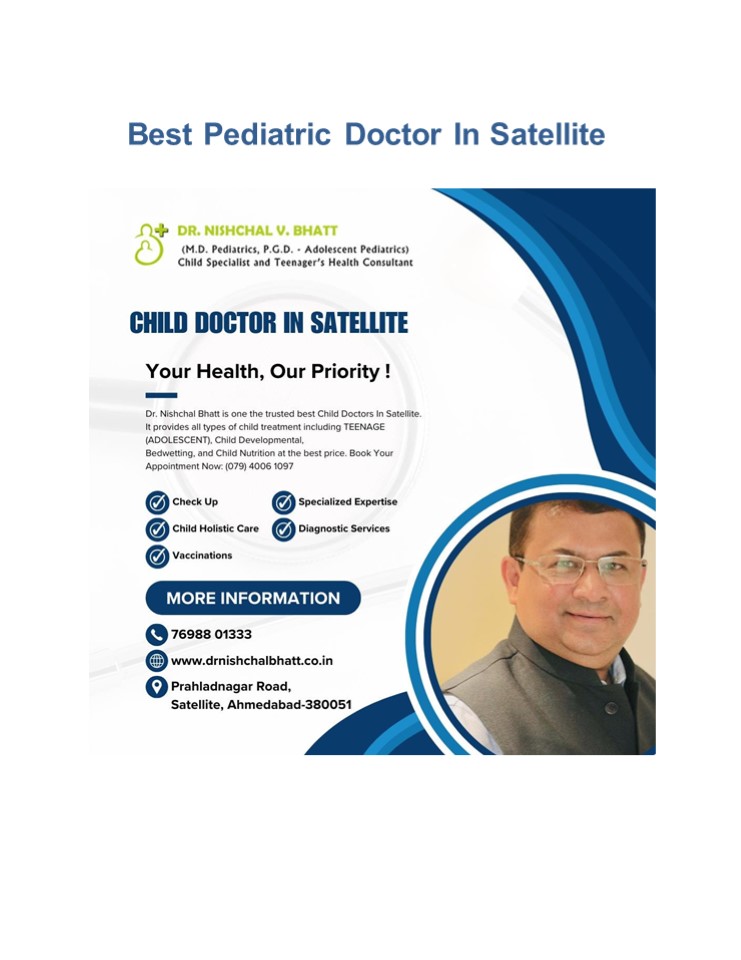 Best Pediatric Doctor In Satellite