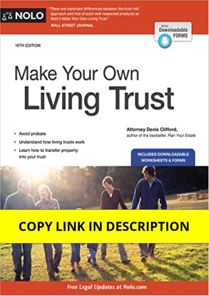 PDF Download Make Your Own Living Trust Kindle Edition