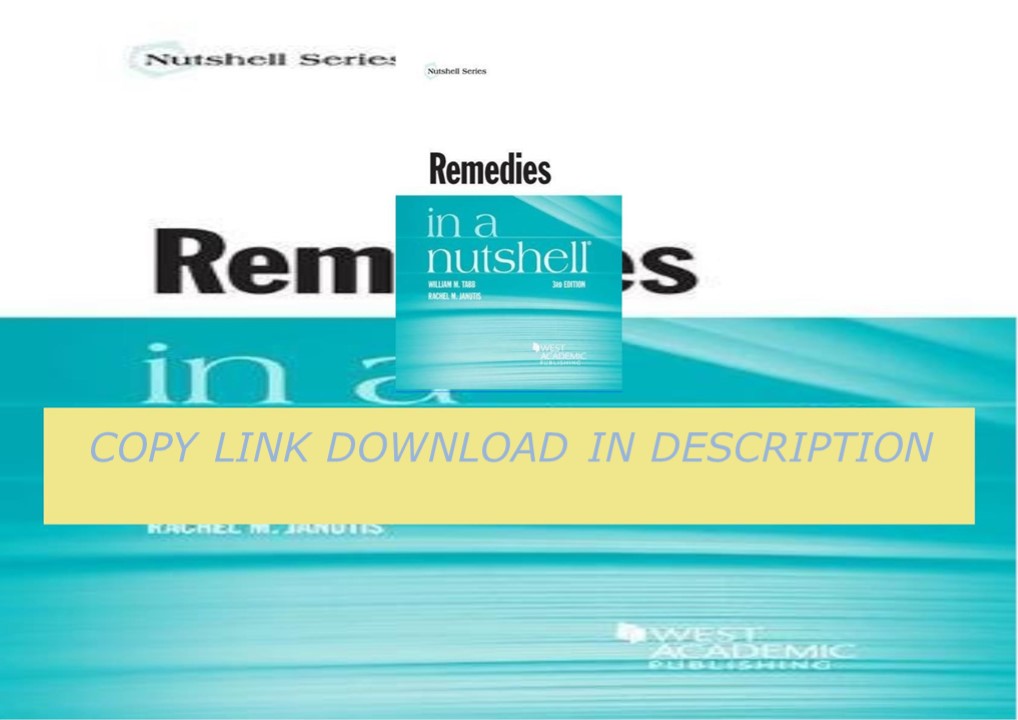PPT – PDF⚡ Remedies in a Nutshell (Nutshells) 3rd Edition PowerPoint ...