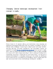 Denver landscape development | Colorado Lawn & Landscaping Service