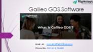 Galileo GDS Software