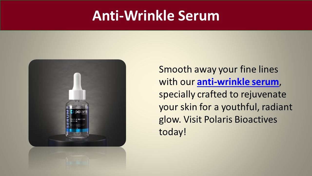 Anti-Wrinkle Serum