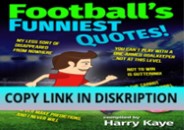 READ [PDF] Football's Funniest Quotes
