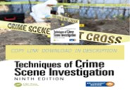 PDF✔Download❤ Techniques of Crime Scene Investigation 9th Edition