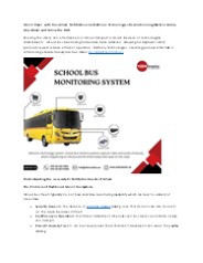 Best Fleet Management Solutions | School Bus Camera Systems uae