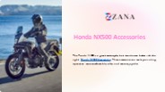 Honda NX500 Accessories