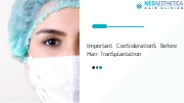 Important Considerations Before Hair Transplantation