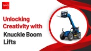 Unlocking Creativity with Knuckle Boom Lifts