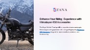 Enhance Your Riding Experience with Himalayan 450 Accessories
