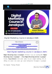 Digital Marketing Course in Janakpuri (1)