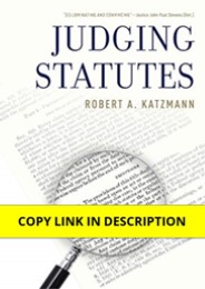 Download (PDF) Judging Statutes Reprint Edition