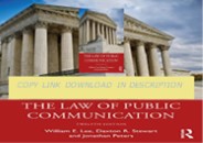 Download⚡PDF❤ The Law of Public Communication 12th Edition