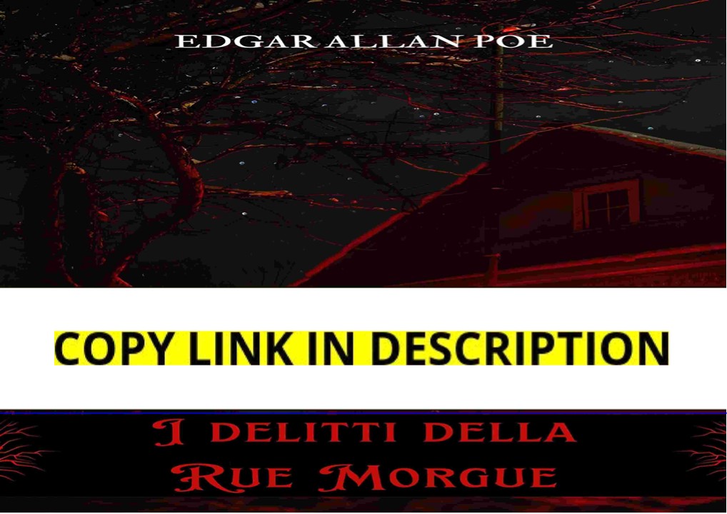 ❤[PDF]⚡ I delitti della Rue Morgue (Italian Edition)