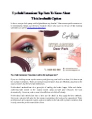 Eyelashes Extension in Deer Park - eyelovelashing