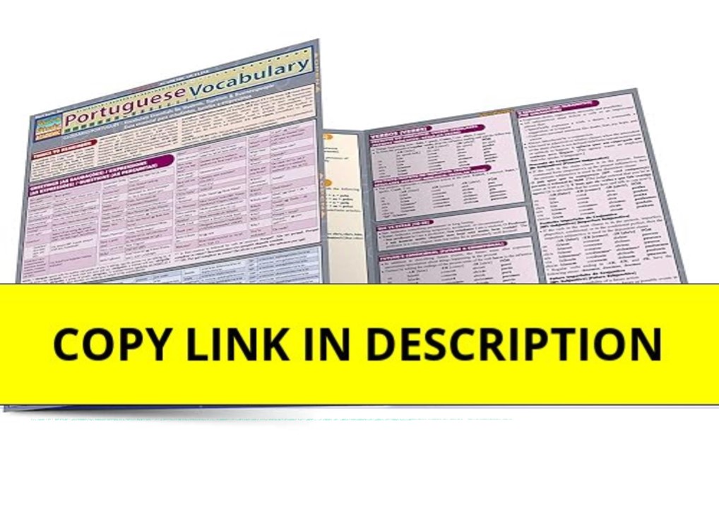 downloadPDF Portuguese Vocabulary (Quick Study Academic)