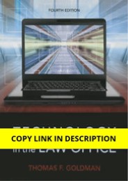 PDF Download Technology in the Law Office 4th Edition